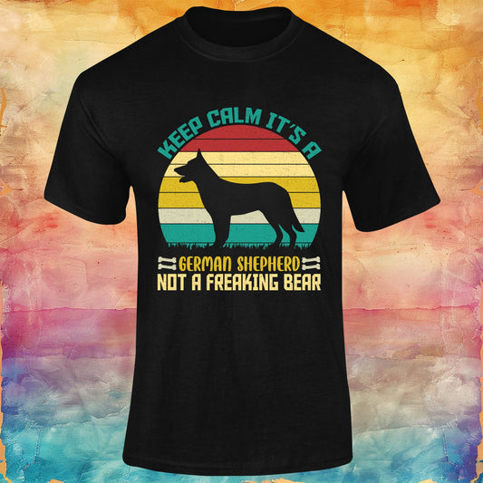 Keep Calm It's a German Shepherd Unisex Softstyle Tee