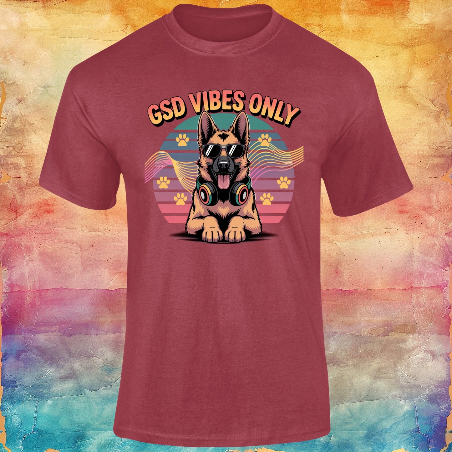 GSD Vibes Only Unisex Softstyle Tee