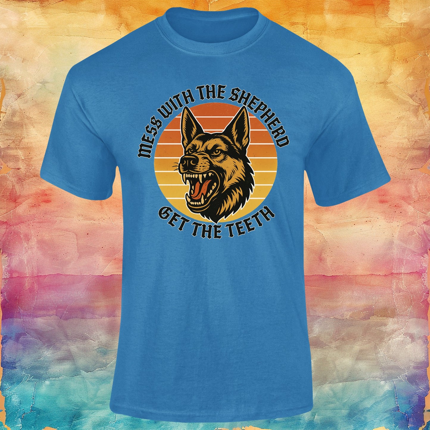 Mess With the Shepherd Unisex Softstyle Tee