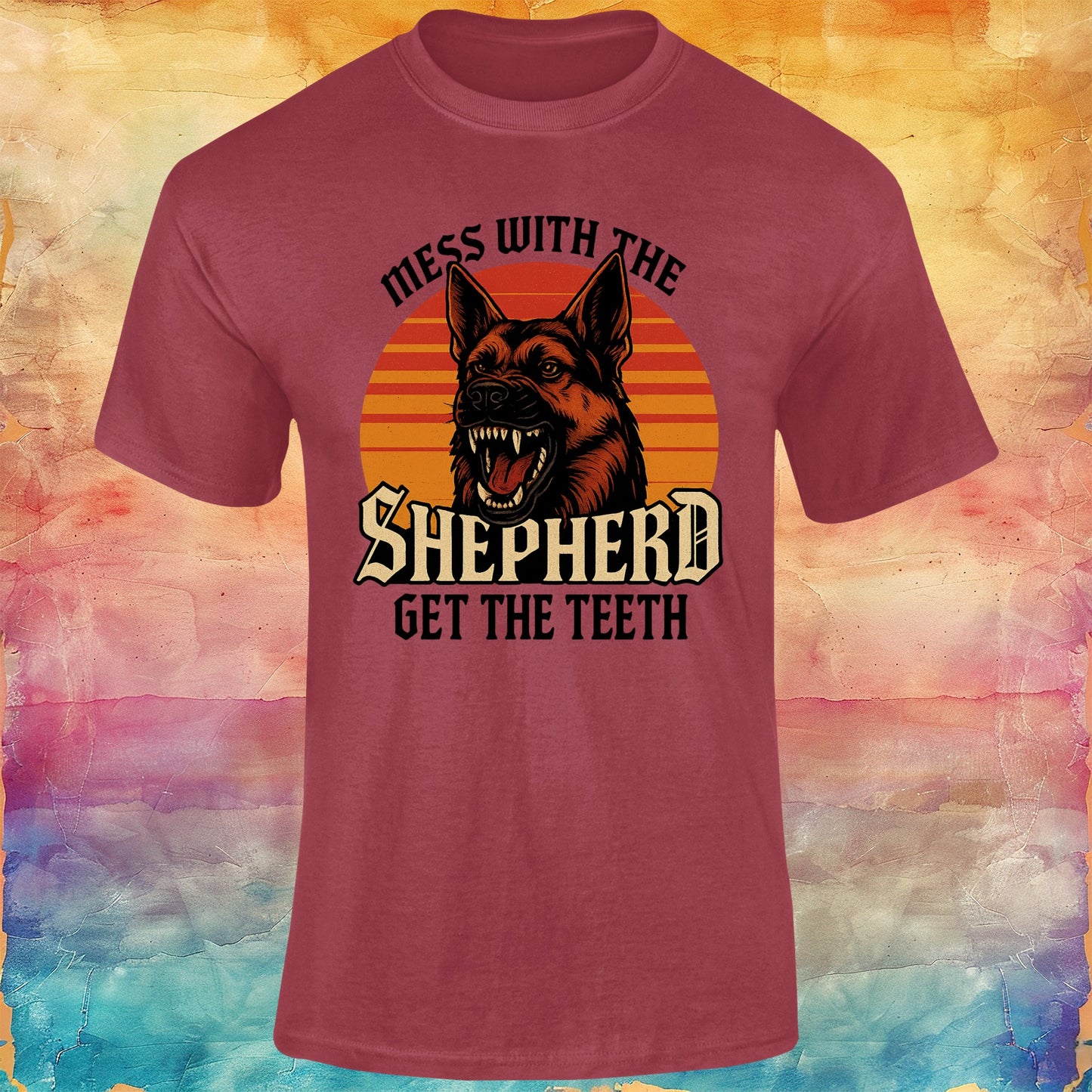 Mess With the Shepherd Unisex Softstyle Tee