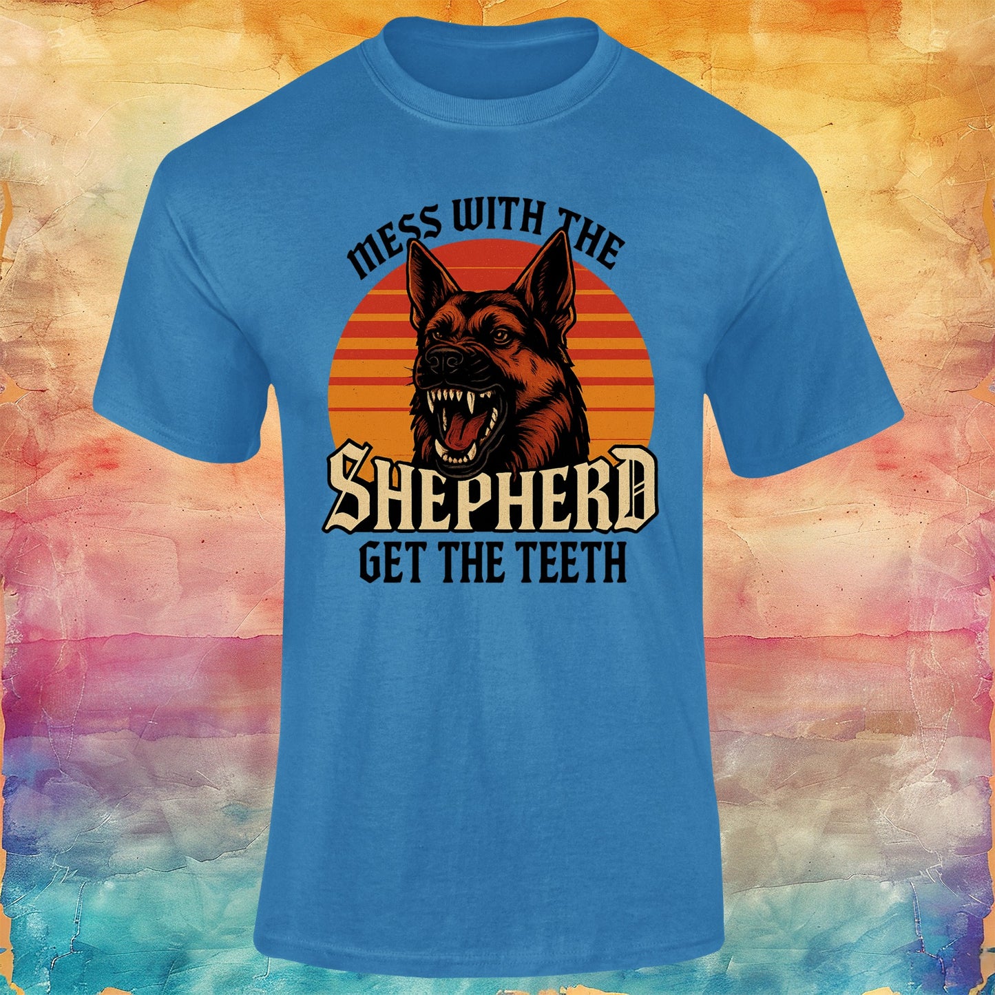 Mess With the Shepherd Unisex Softstyle Tee