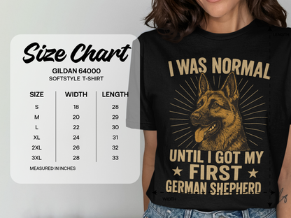 I was Normal Unisex Softstyle Tee