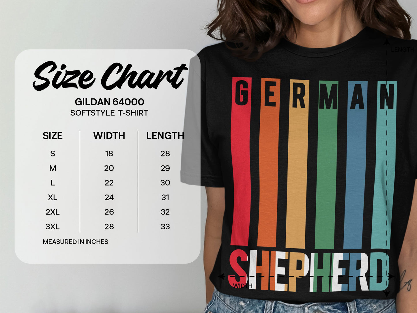 German Shepherd Unisex Softstyle Tee