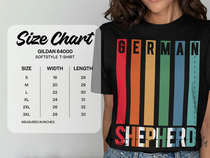 German Shepherd Unisex Softstyle Tee