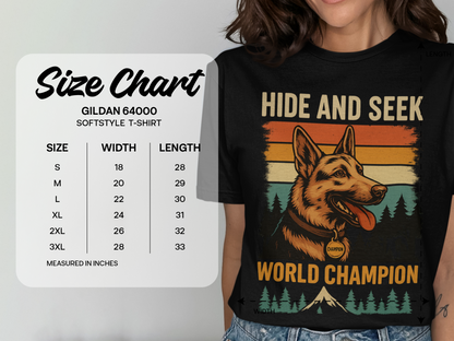 Hide and Seek World Champion Unisex Softstyle Tee