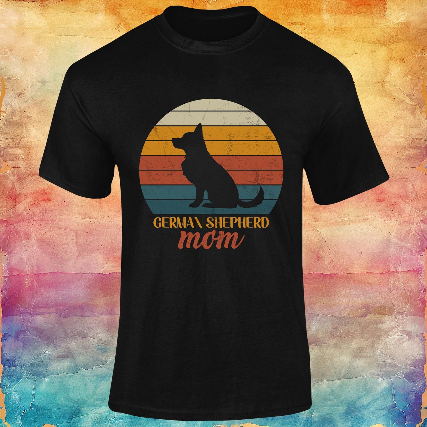 German Shepherd Mom Unisex Softstyle Tee