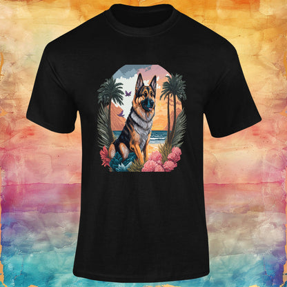 German Shepherd Unisex Softstyle Tee