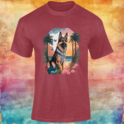 German Shepherd Unisex Softstyle Tee