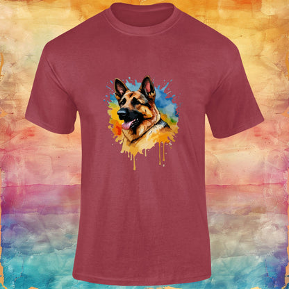 German Shepherd Unisex Softstyle Tee