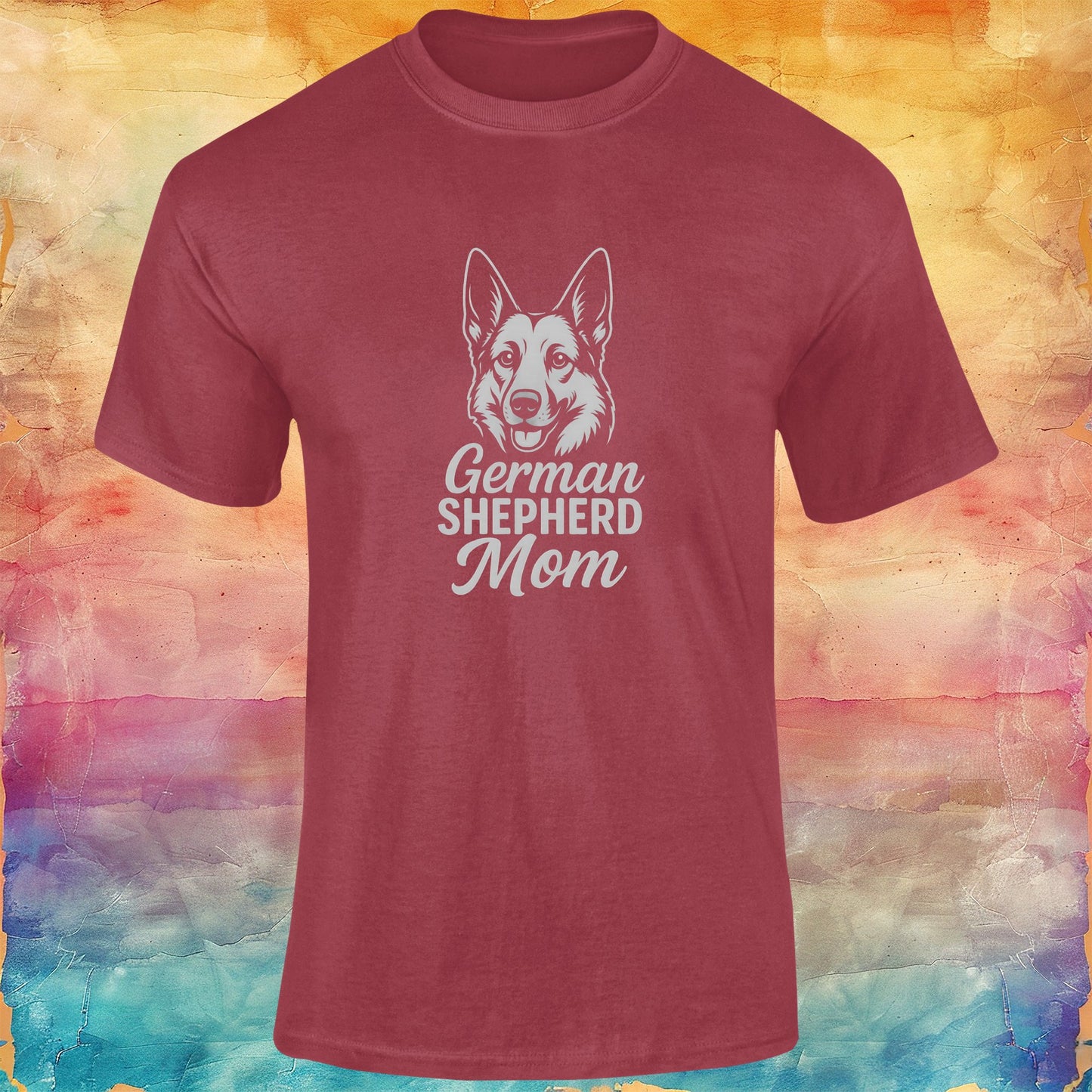 German Shepherd Mom Unisex Softstyle Tee