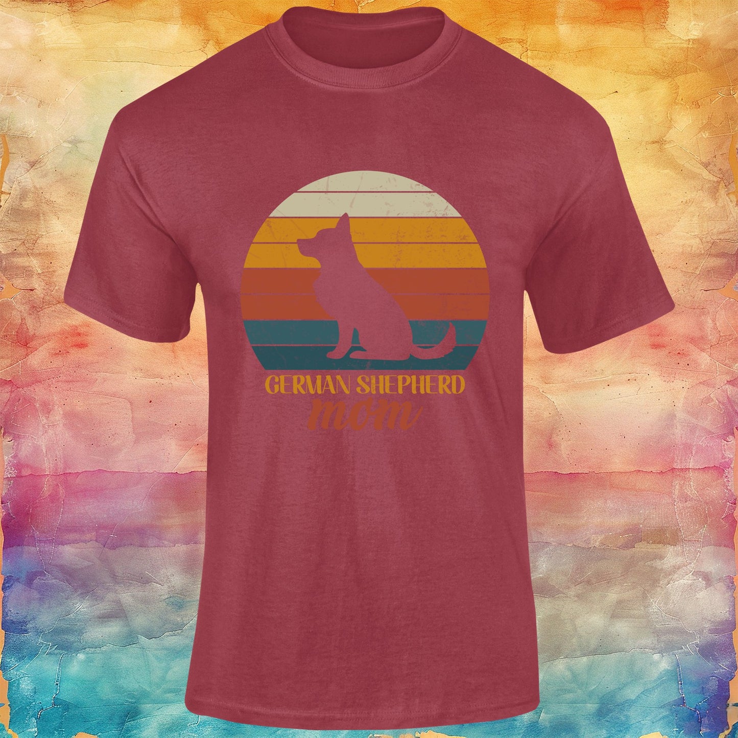 German Shepherd Mom Unisex Softstyle Tee