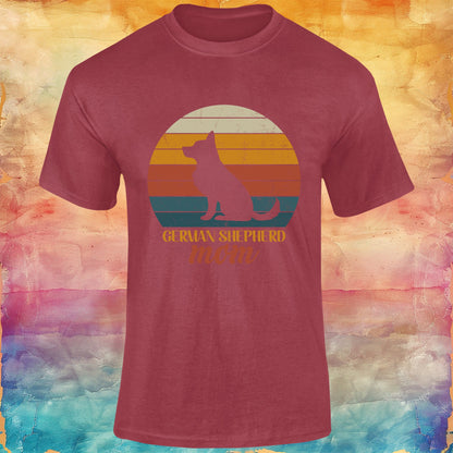 German Shepherd Mom Unisex Softstyle Tee