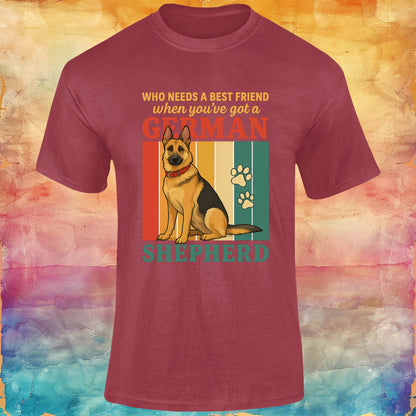 Who Needs a Best Friend? Unisex Softstyle Tee