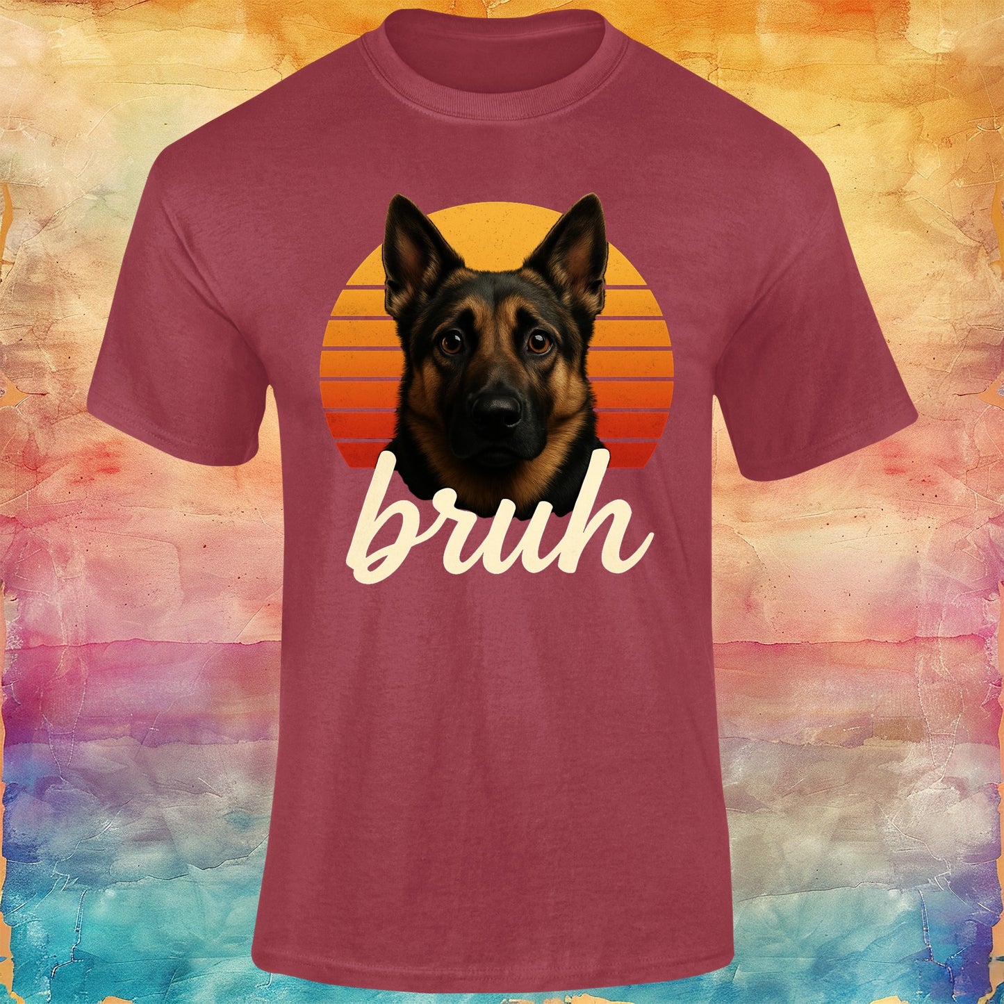 "bruh" Unisex Softstyle Tee
