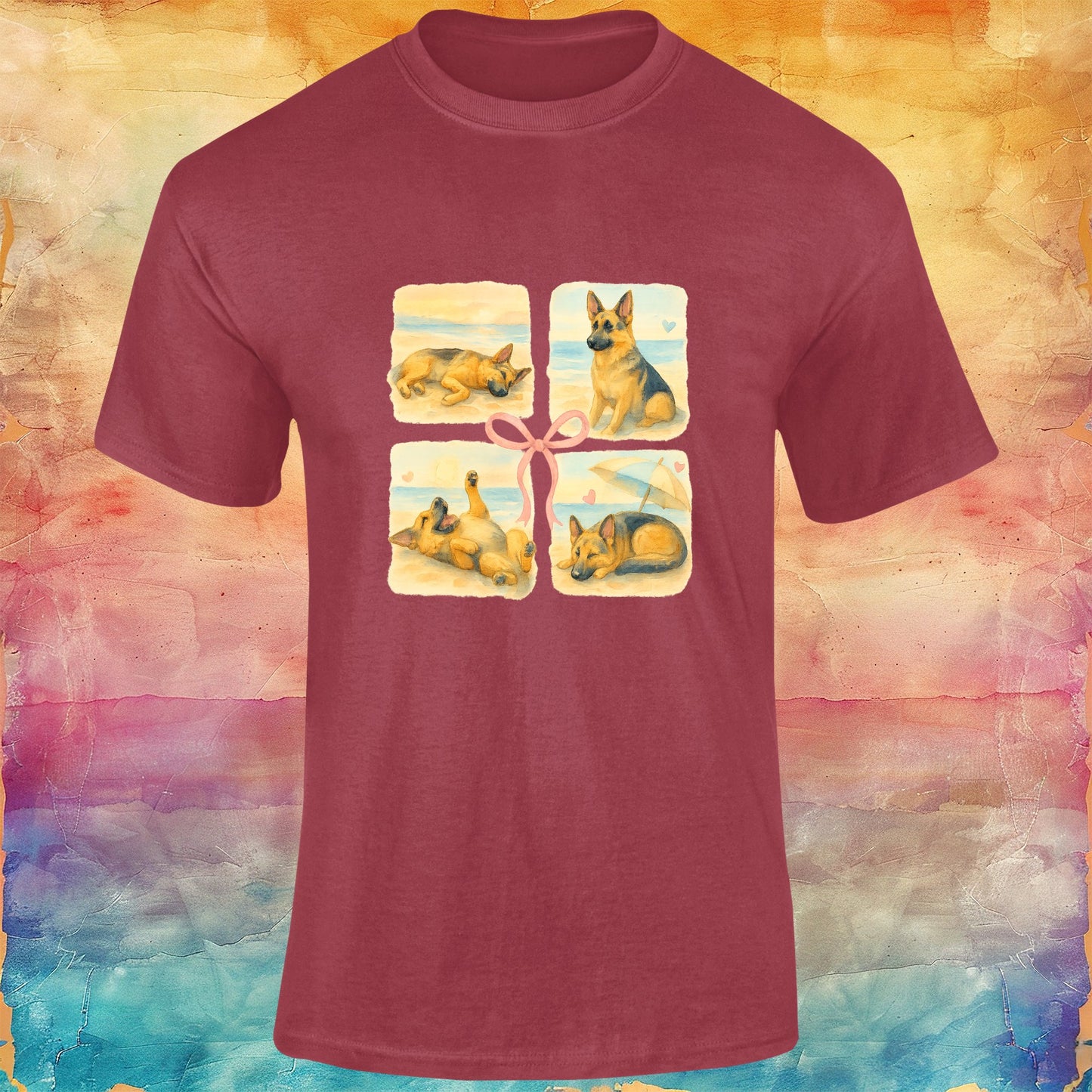 Sandy Paws & Summer Dreams Unisex Softstyle Tee