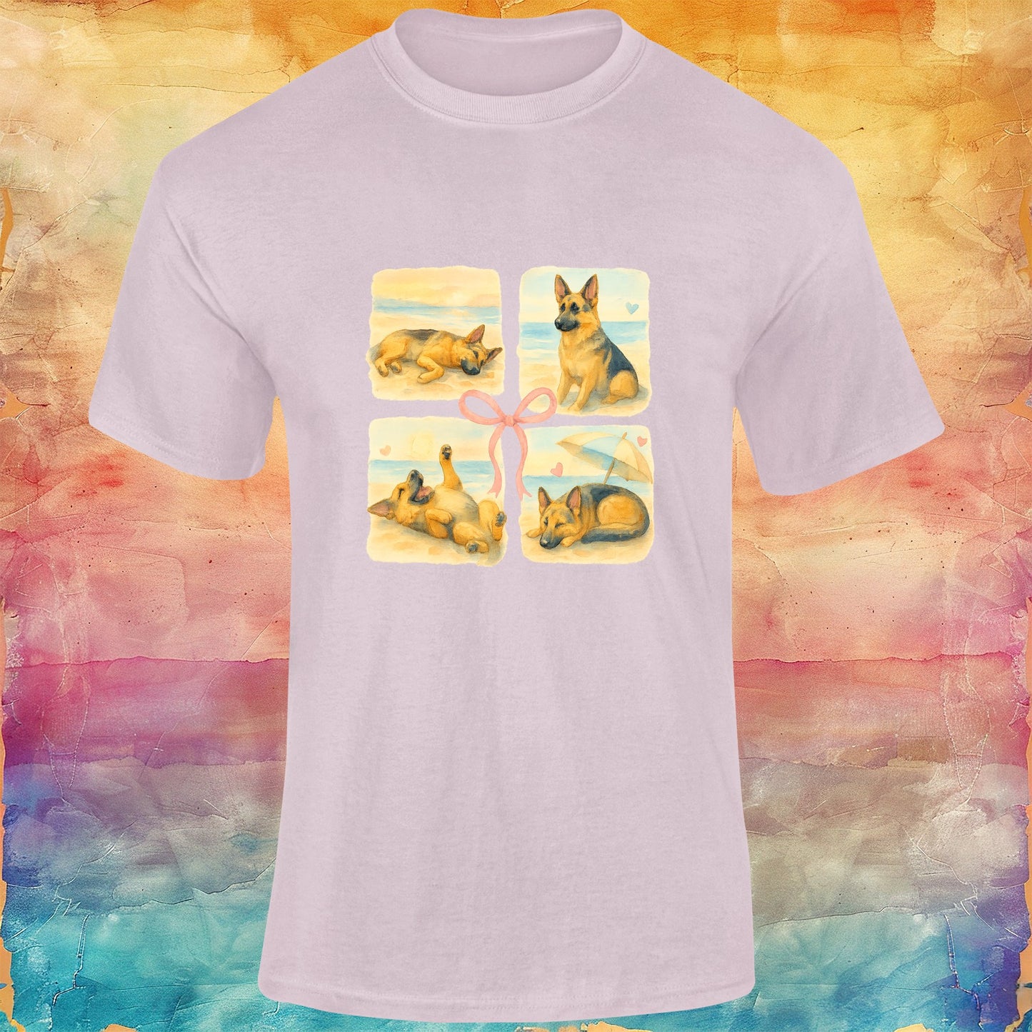 Sandy Paws & Summer Dreams Unisex Softstyle Tee