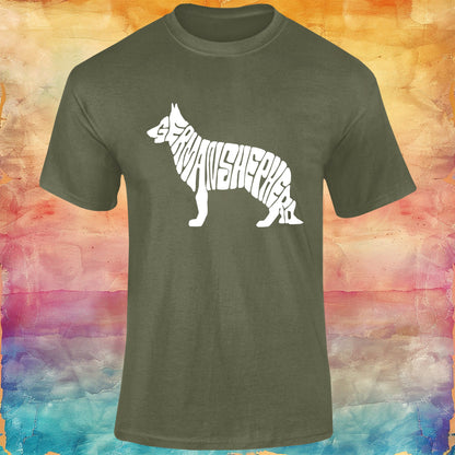 German Shepherd Unisex Softstyle Tee