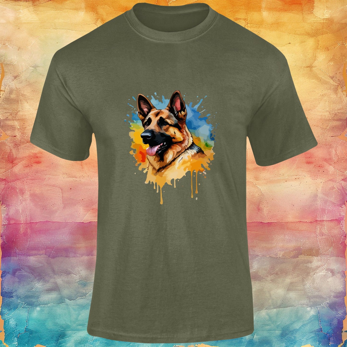German Shepherd Unisex Softstyle Tee