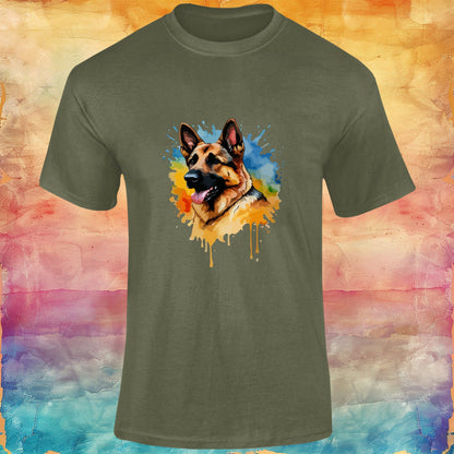 German Shepherd Unisex Softstyle Tee