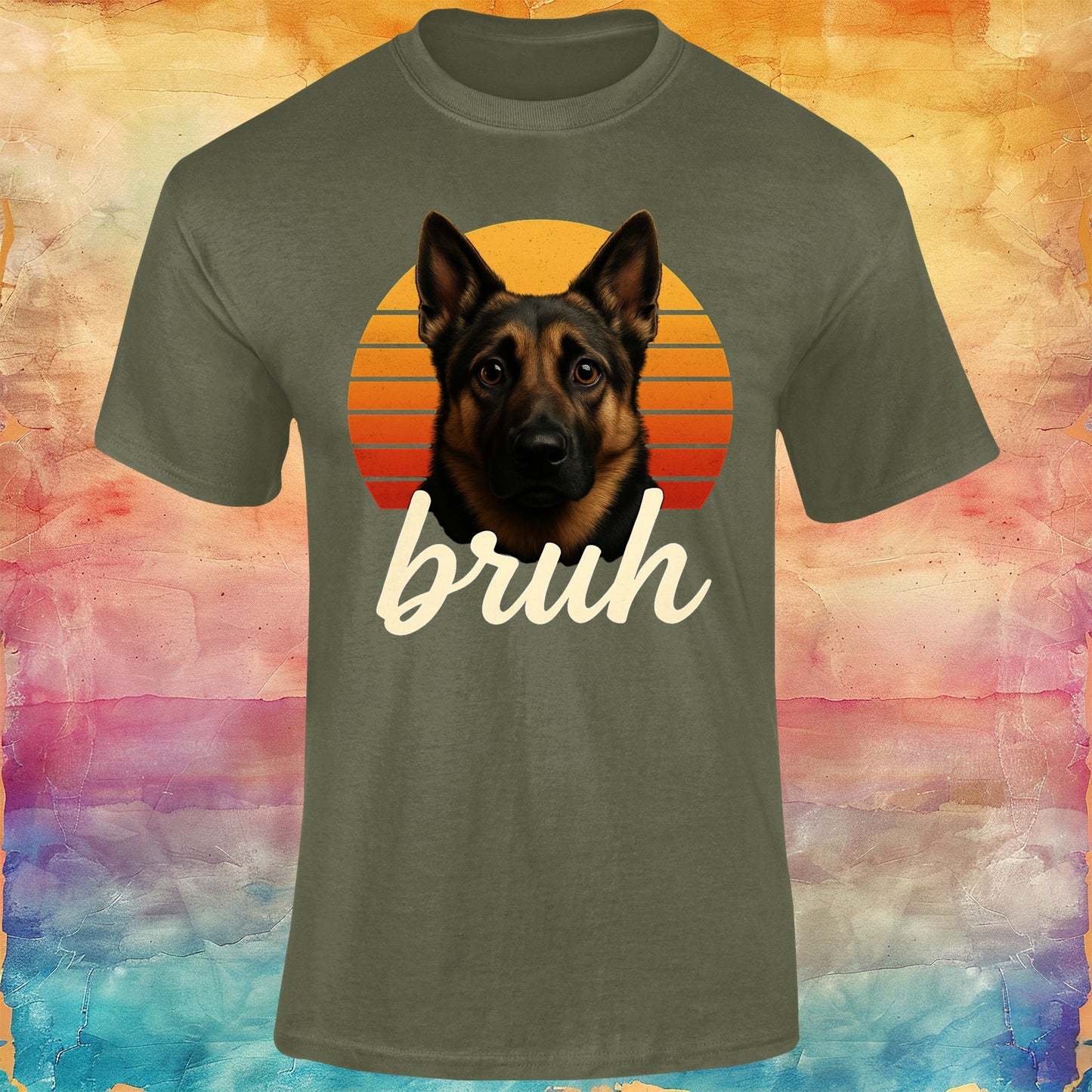 "bruh" Unisex Softstyle Tee