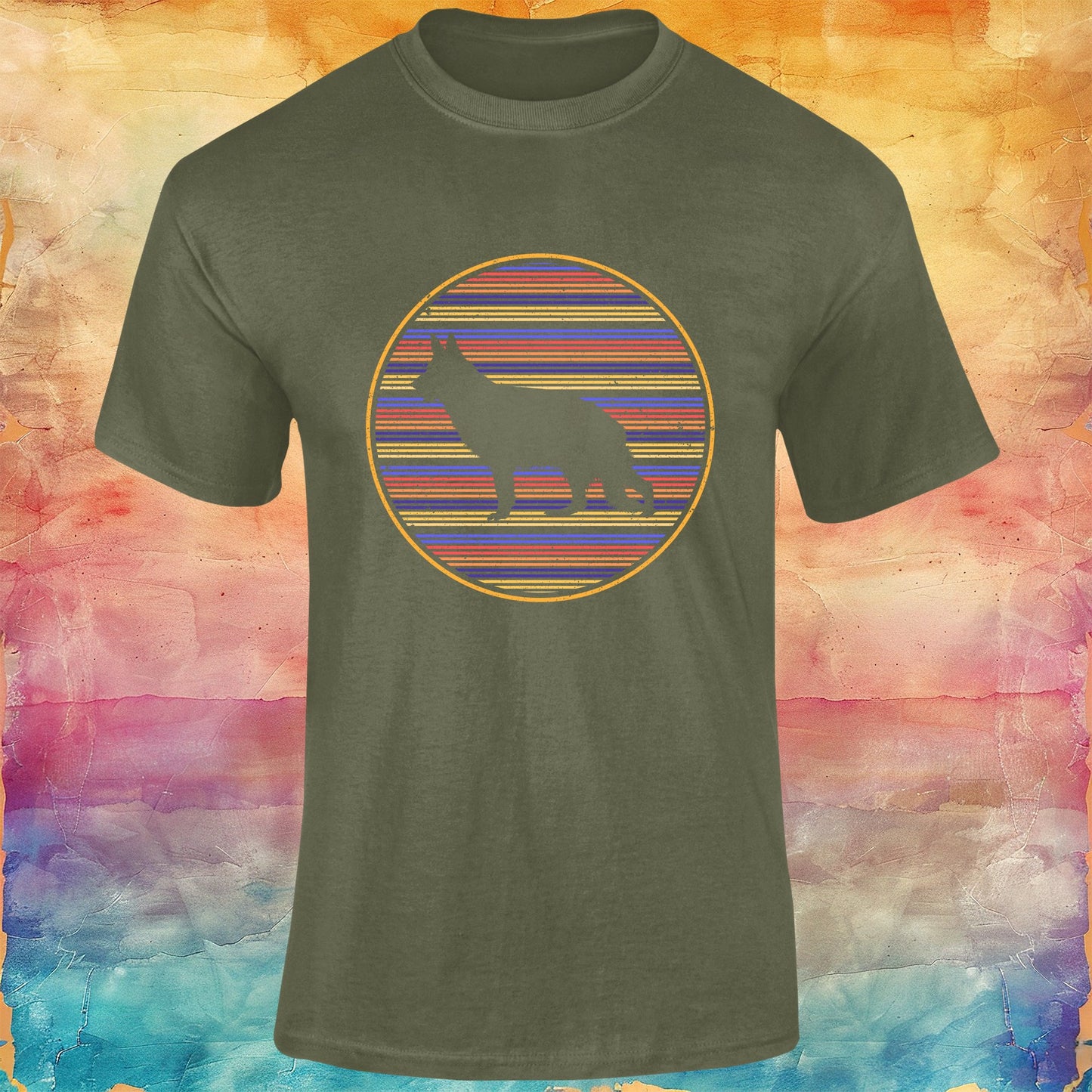 German Shepherd Unisex Softstyle Tee