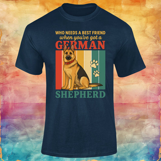 Who Needs a Best Friend? Unisex Softstyle Tee
