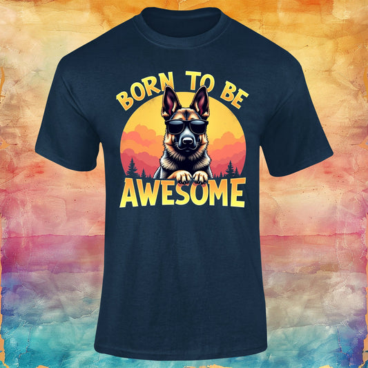 Born to be Awesome Unisex Softstyle Tee