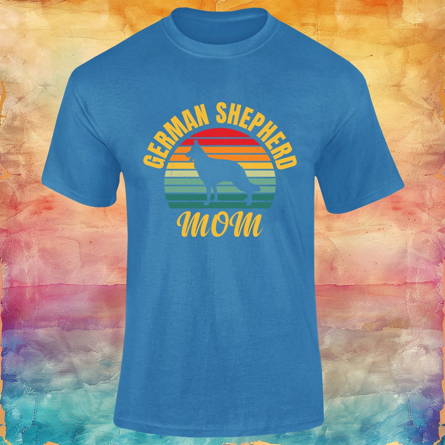 German Shepherd Mom Unisex Softstyle Tee