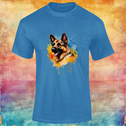 German Shepherd Unisex Softstyle Tee