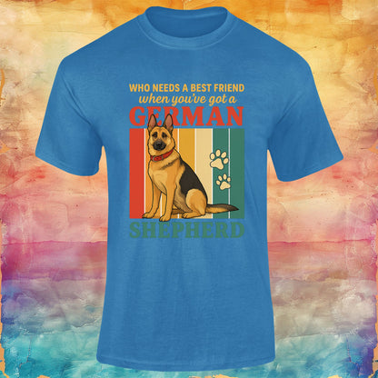 Who Needs a Best Friend? Unisex Softstyle Tee