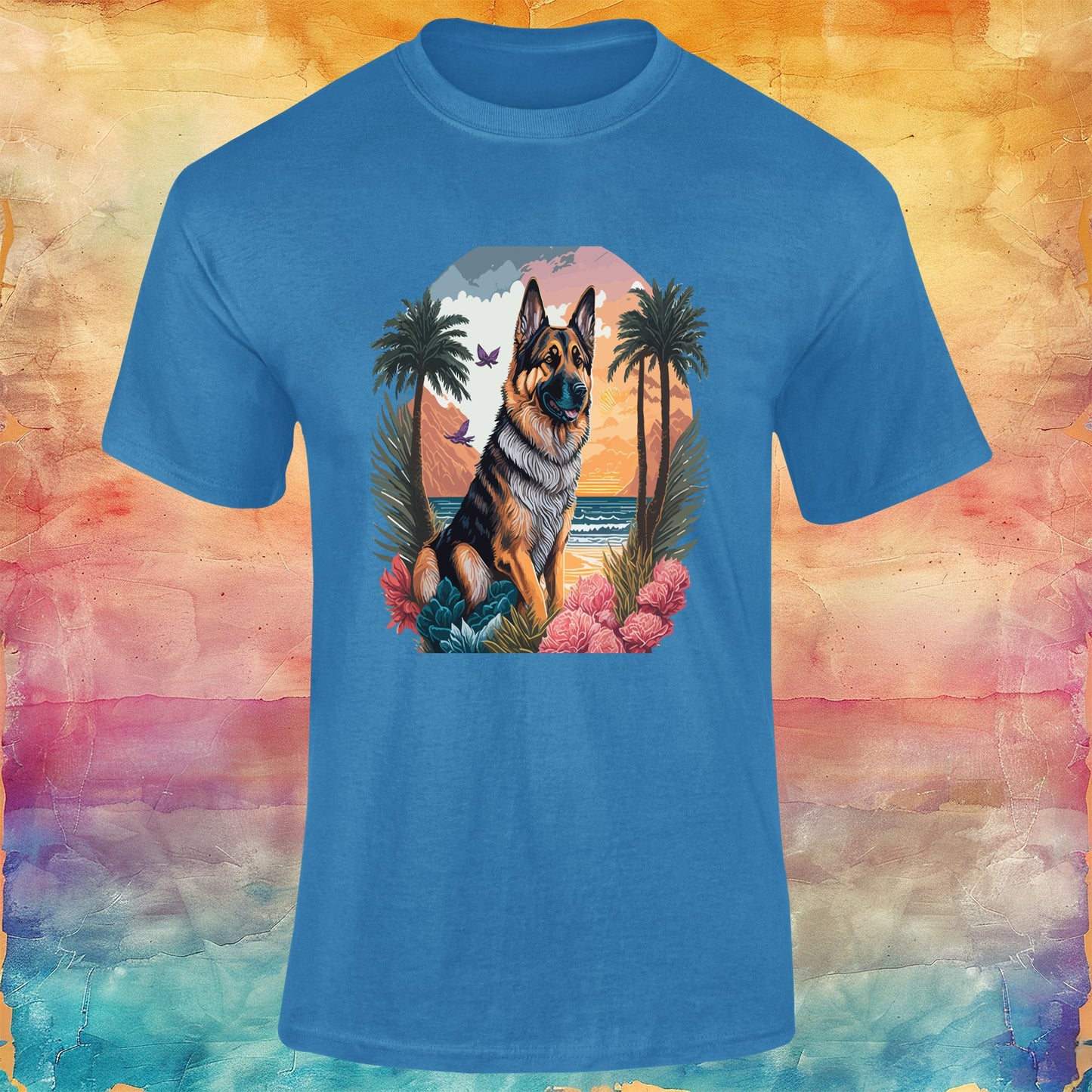 German Shepherd Unisex Softstyle Tee