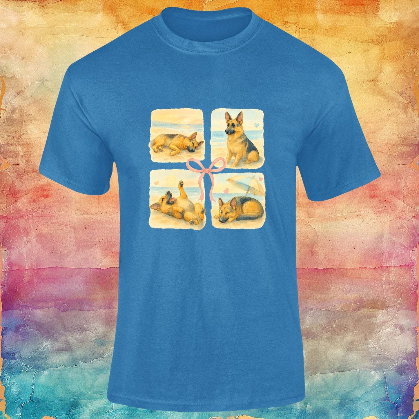 Sandy Paws & Summer Dreams Unisex Softstyle Tee