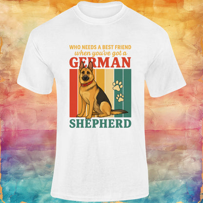 Who Needs a Best Friend? Unisex Softstyle Tee