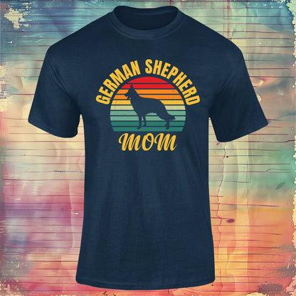 German Shepherd Mom Unisex Softstyle Tee