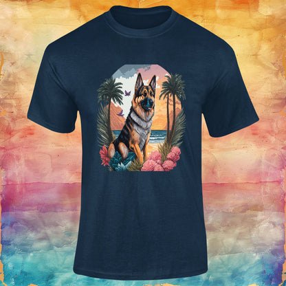German Shepherd Unisex Softstyle Tee