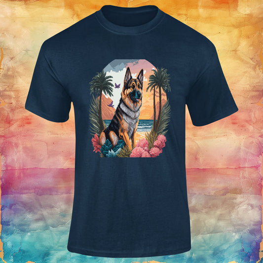 German Shepherd Unisex Softstyle Tee