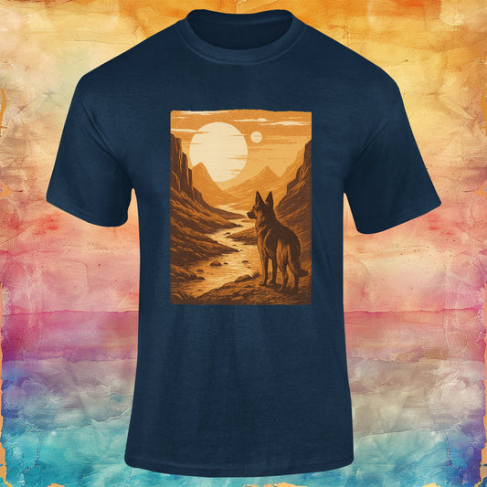 Retro Meadow Unisex Softstyle Tee