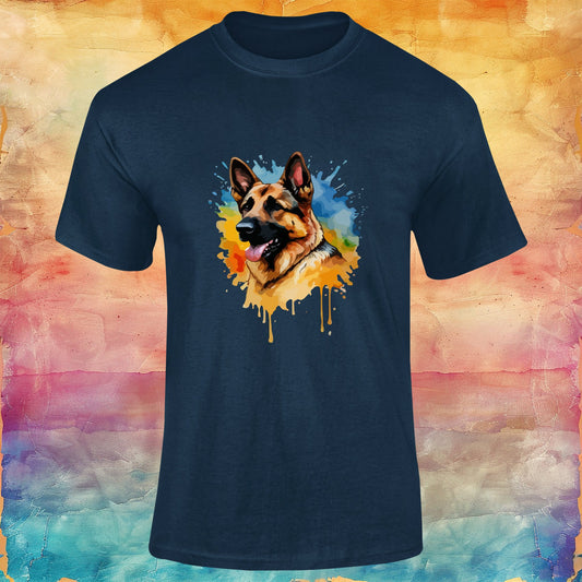 German Shepherd Unisex Softstyle Tee