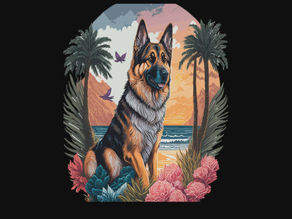 German Shepherd Unisex Softstyle Tee