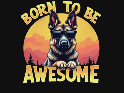 Born to be Awesome Unisex Softstyle Tee