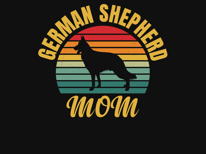 German Shepherd Mom Unisex Softstyle Tee