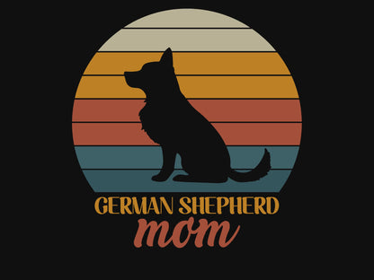 German Shepherd Mom Unisex Softstyle Tee
